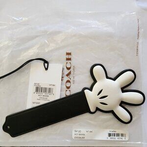 Coach X Mickey Disney Hand Bookmark #54120 Limited Edition